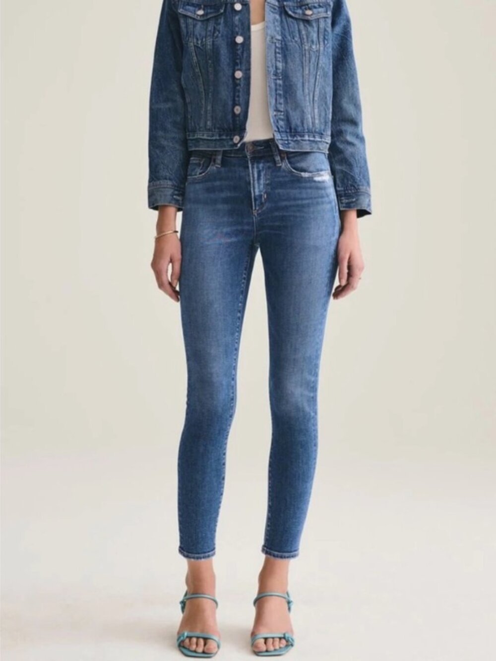 AGOLDE Women's EUC Sophie Skinny Ankle Jeans | Size 26